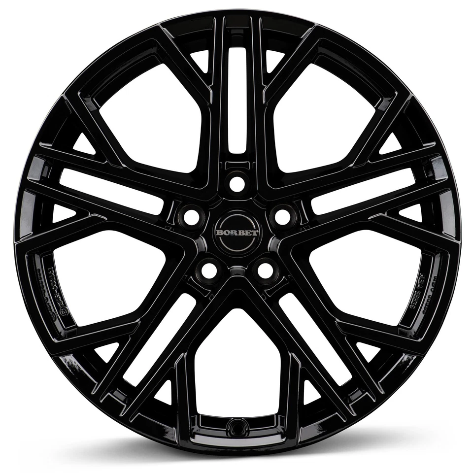 Cerchi Borbet XV 8.5x19 ET35 5x1143 SW per Jeep Compass Patriot - Immagine 2 di 4