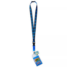 Pokemon Squirtle Lanyard with Charm  ID Badge Holder NEW WITH TAG 