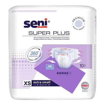 SUPER SENI PLUS XS Windeln für die Nacht für Erwachsene · 10 St · PZN 03427182