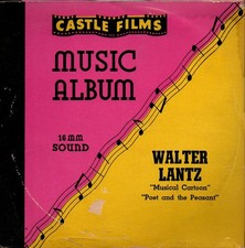 WALTER LANTZ-MUSICAL CARTOON/POET PEASANT-16 MM CASTLE FILM PERFECT