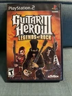 Activision Guitar Hero 3 Legends of Rock PS2 CIB COMPETE BL