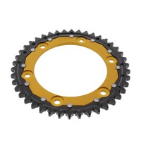 Kettenrad Alu Gold 42-ZäHne 530-Teilung FüR Honda CBR 1000 S Fireblade SP 14-16