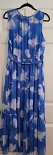 Simply Vera Vera Wang Dress XL Blue 100% Polyester