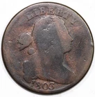 1803 Draped Bust Large Cent — photo from another recent sale
