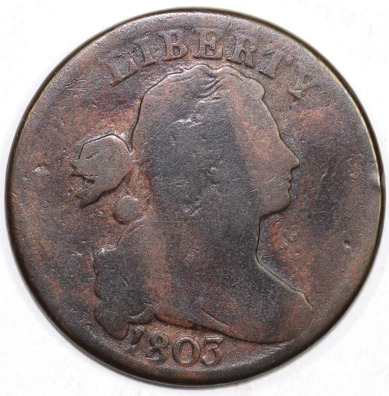 1803 1c Draped Bust Large Cent 