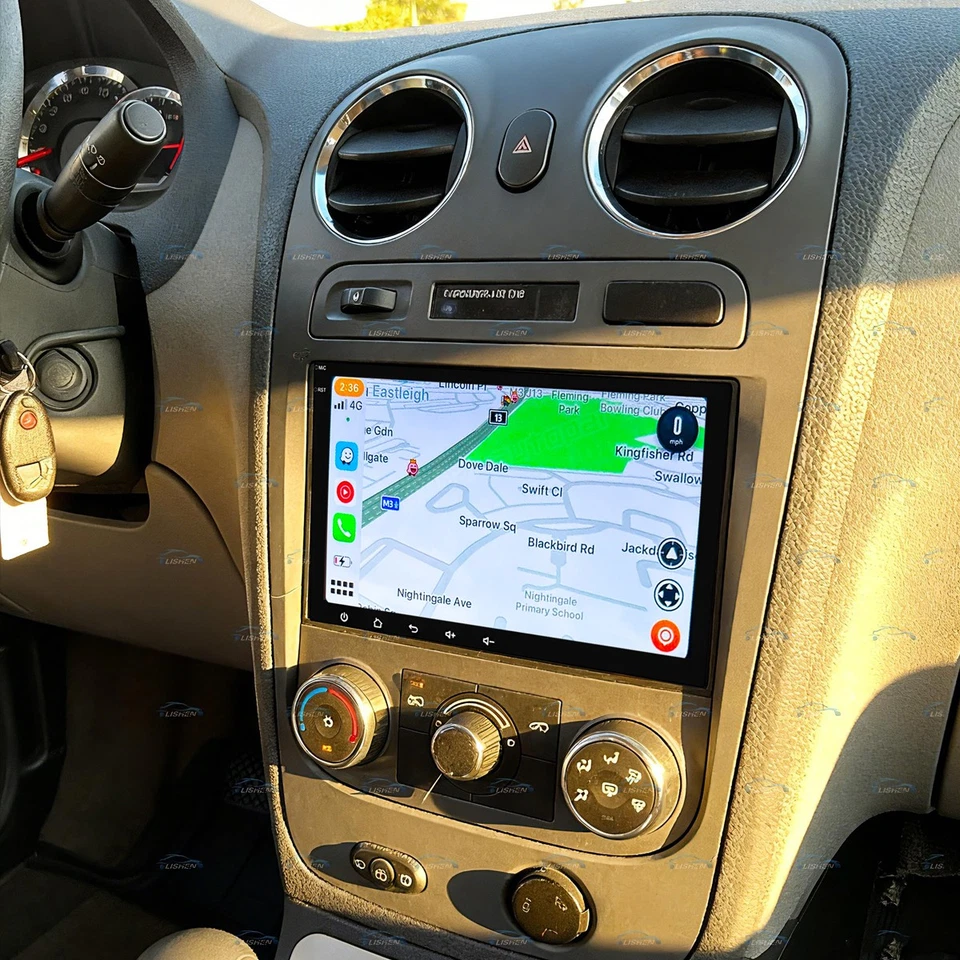 Radio estéreo para automóvil Chevrolet HHR 2006-2011 Android 15.0 CarPlay GPS navegación 2+32G Foto 2 de 4