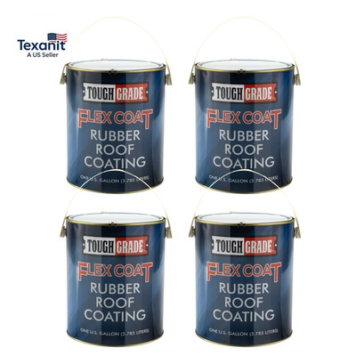 RV Flex Coat Rubber Roof Coating | RV Rubber Roof Repair | EDPM, TPO, PVC Sealan