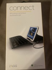 Zagg Connect Wired Micro-USB Keyboard for Android with Protective Case Stand