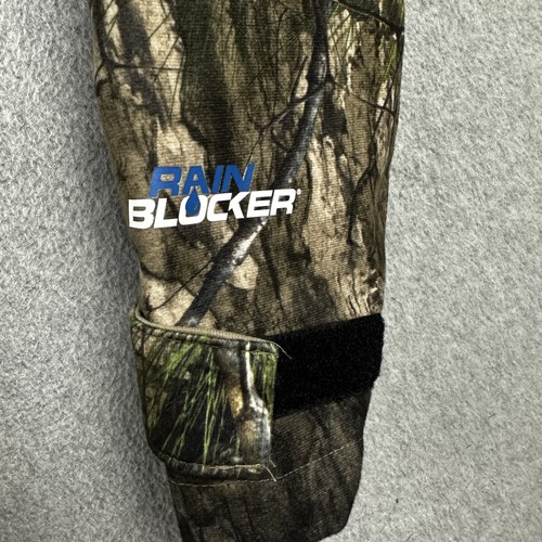 Shield Series Rain Blocker Jacket Youth Medium Camo Mossy Oak Hunting Coat Outdo - Picture 2 of 11