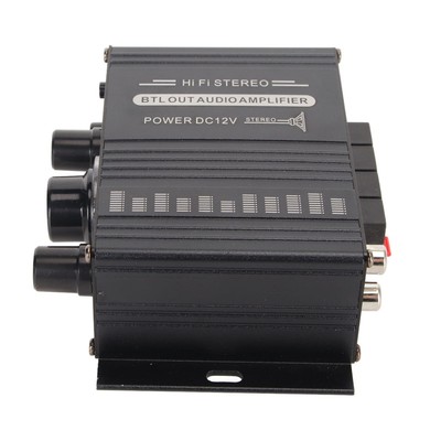 400 Watts Hi-Fi Power Amplifier 12V 2 Channel Stereo Digital Audio AMP FM AK-170