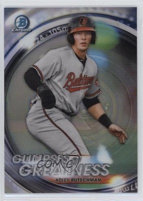2020 Bowman Draft Glimpses of Greatness Refractor 134/250 Adley Rutschman 1j2