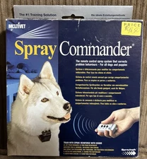 Multivet Spray Commander Remote Spray For Correcting Problem Dog Behaviors