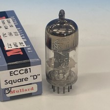 Mullard ECC81 12AT7 Square Getter / XXH4, Maxi-Pre test  Not Balanced, M0361