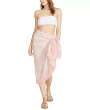 Steve Madden Ombré Gauze Oblong Convertible Scarf & Cover-Up Women's O/S Blush