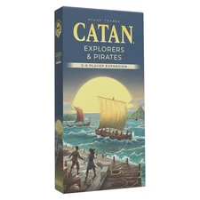 Catan Explorers & Pirates 5-6 Player EXPANSION 6th Edition Game 3086 EXTENSION