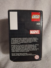 LEGO BRICKHEADZ 41589 CAPTAIN AMERICA #5 MARVEL SUPER HEROES. NEW DAMAGED BOX.