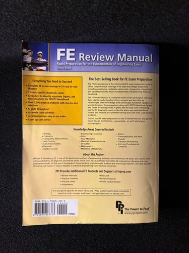 PPI FE Review Manual: Rapid Preparation for the Fundamentals of Engineering... - Picture 2 of 7