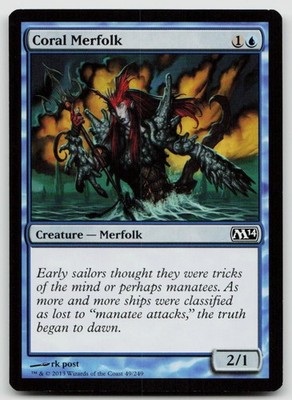 Coral Merfolk [M14 - 49]