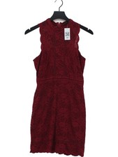 Topshop Bodycon Mini Dress in Red