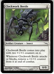 Clockwork Beetle 153/306 Common Mirrodin Magic: The Gathering