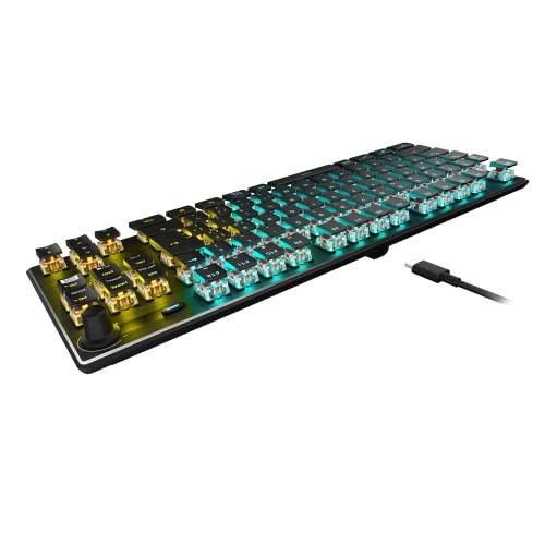 ROCCAT Gaming Keyboard Vulcan TKL Pro JP Japanese Layout Wired Black Optica 759 - Picture 9 of 9