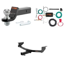 CURT Class 3 Towing Kit Trailer Hitch, Wiring, Ball Mount - 13204, 56033, 45836