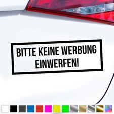 Bitte Keine Werbung Einwerfen