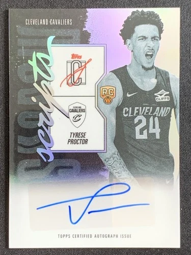 2025 Topps Signature Tyrese Proctor Base (RAW)