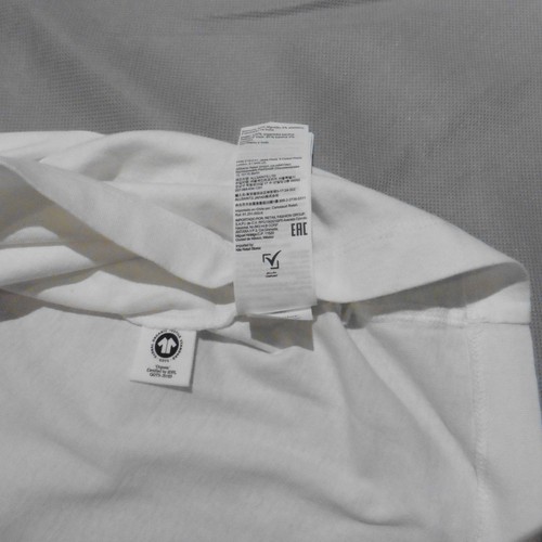 ALLSAINTS LONDON Burman Crew Neck Logo T-Shirt NWT Mens L Size White