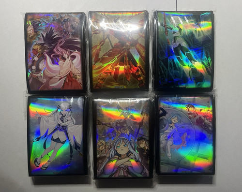Yugioh Magnificent Mavens Sleeve Set - Lot of 6 Packs 420 Sleeves Total
