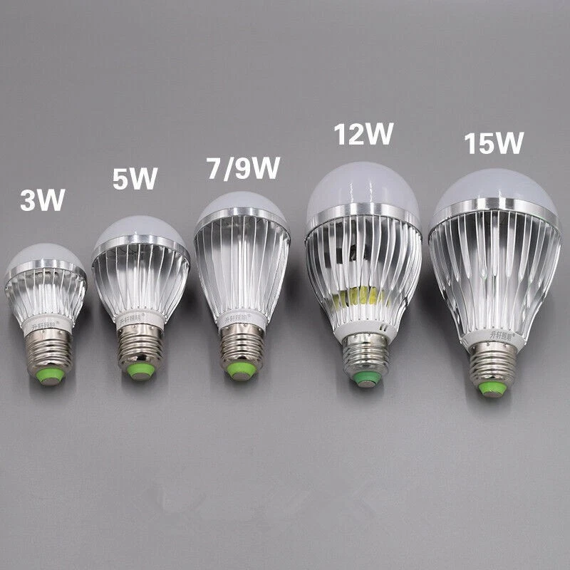 1x12v24v36v AC DC led bulb lamp e27 screw solar machine energy-saving light bulb - Image 2 of 4