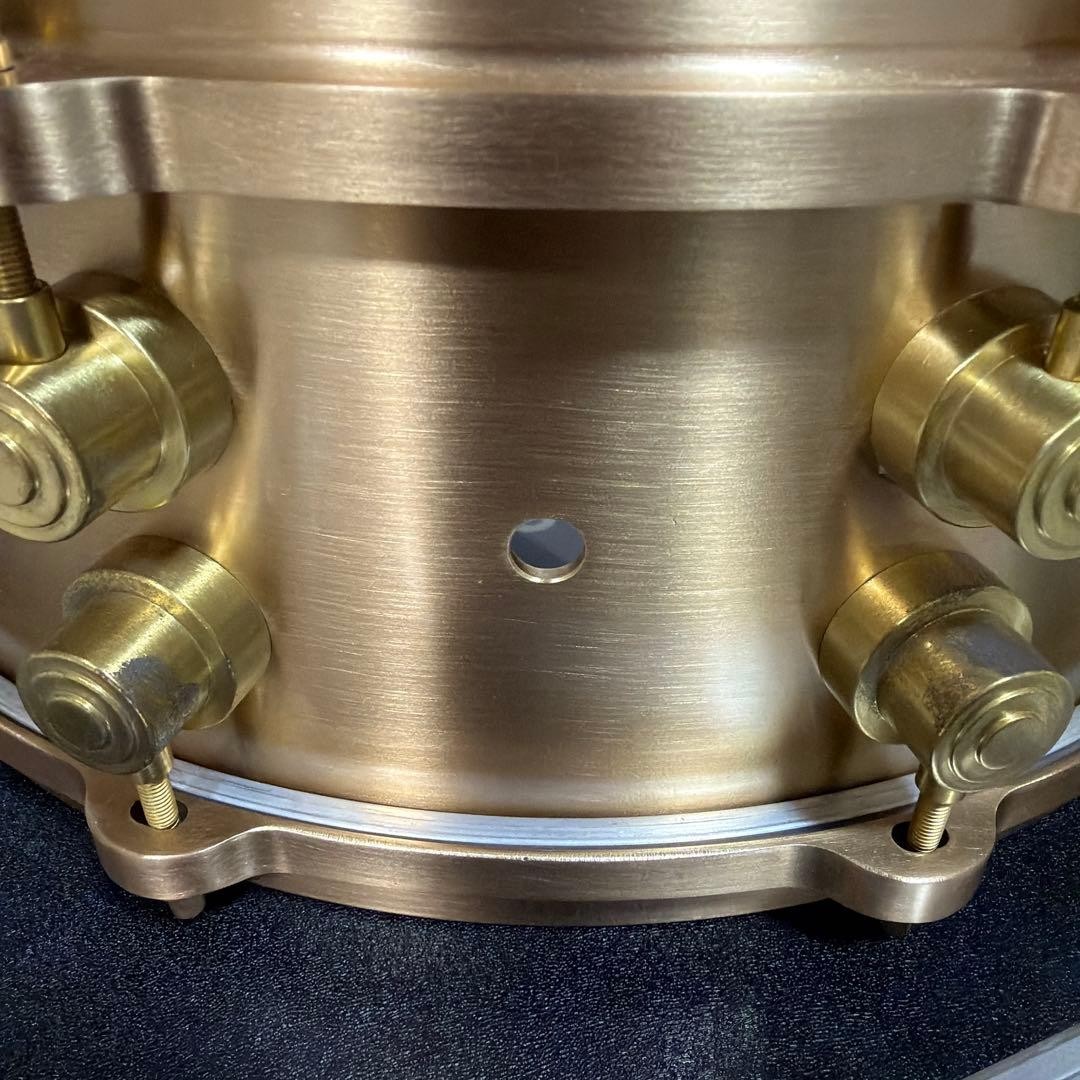 DW True Cast 14x5 Bronze Snare Drum Bell Brass | eBay