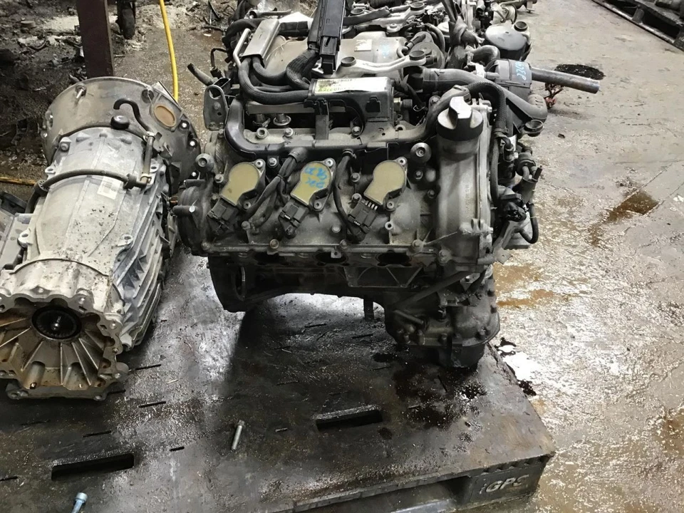 Engine 164 Type ML350 Gasoline Fits 10-11 MERCEDES ML-CLASS 5024027 Foto 3 de 4