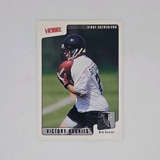 Upper Deck 2001 Victory Rookies Vinny Sutherland Atlanta Falcons #372 RC