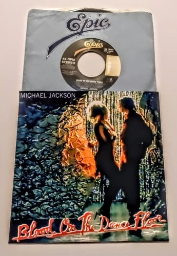 MICHAEL JACKSON BLOOD ON THE DANCE FLOOR 7" US VINYL 45 - FREE CUSTOM PIC SLEEVE
