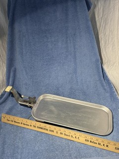 Vintage Extremely Rare 30's 40's Aluminum "TraCo" Car Hop Tray Made In Texas USA
