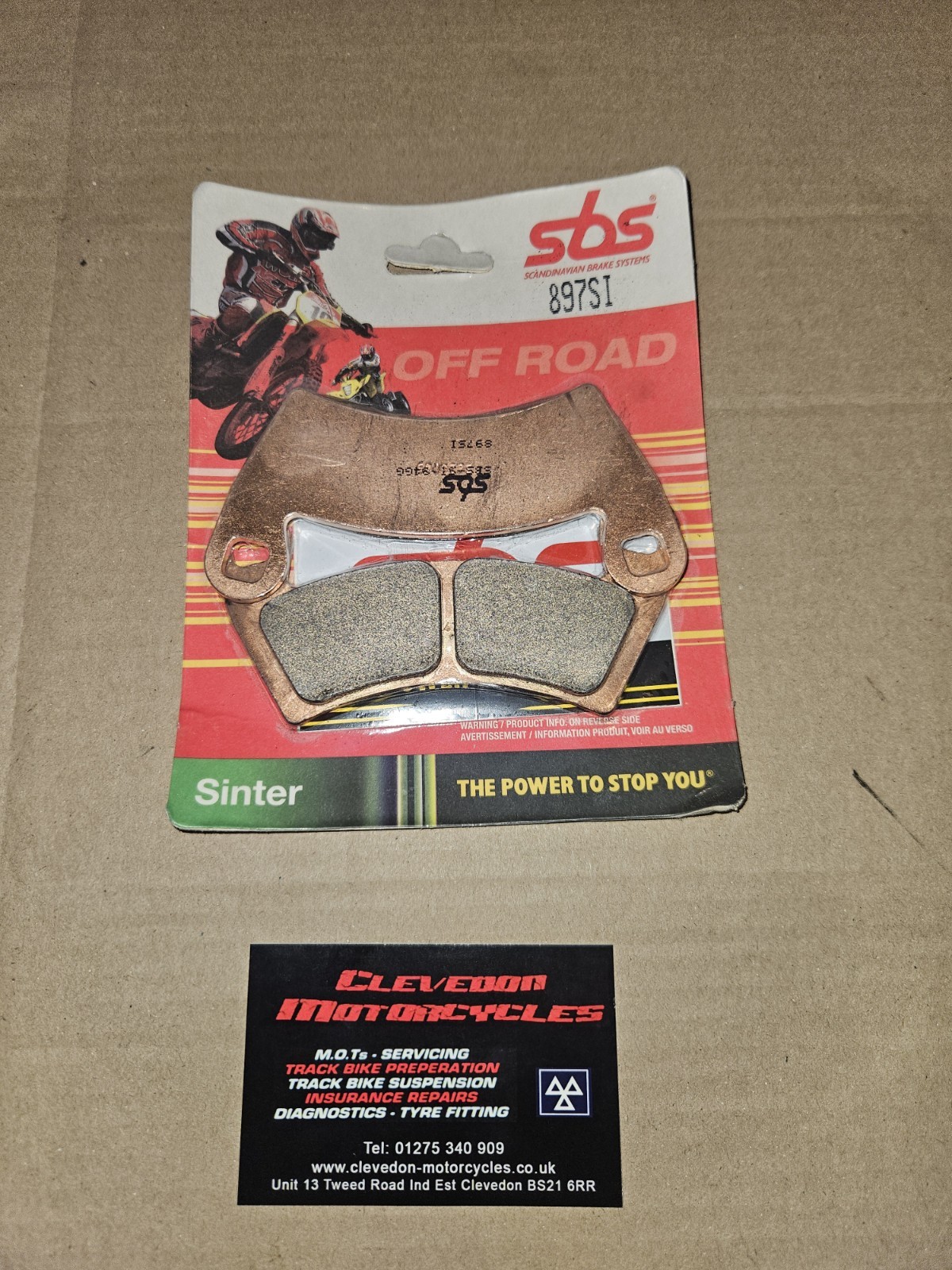 SBS 897SI Front Sintered Off Road Brake Pads For Polaris Ranger XP 800 2010-2014 - Image 2
