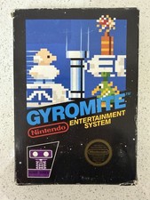 Gyromite NES 5-Screw Variant Game, Manual And Box Only 1985