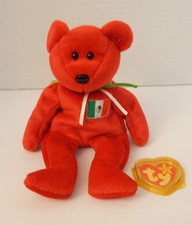 Ty * Beanie Babies ~ 'Osito' The Mexico Bear * 1999 * w/Detached Hang Tag