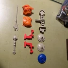 Vintage 1982 MOTU He-Man masters Castle Grey Skull Accessories  Lot