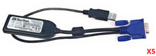Lot of 5 Raritan DCIM-USBG2 CIM USB VGA Inter...