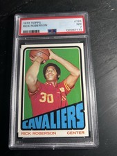 1972 Topps #126 Rick Roberson PSA 7 Cleveland Cavaliers