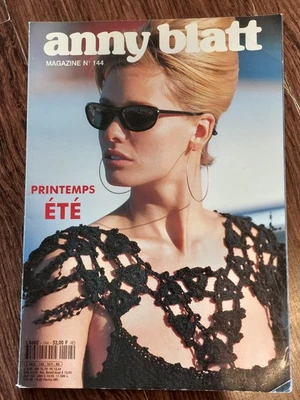 Anny Blatt Wolle Nr. 144 Zeitschrift Frühjahr/Sommer 1994 Vintage viele Fotos - Bild 1 von 4