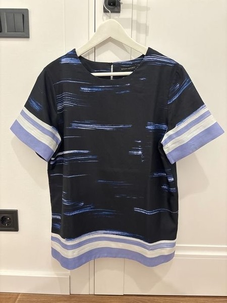 Women Banana Republic Shirt Multicolor Polyester