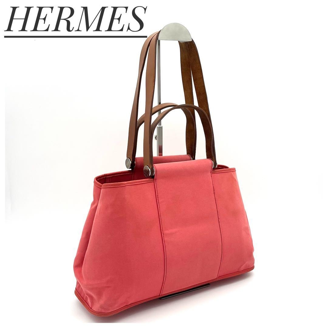 Borsa a mano HERMES Cabag Elan PM 2 vie, rossa, rara