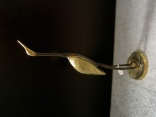 Vogel Reiher aus Messing/Bronze, Höhe 28,5cm