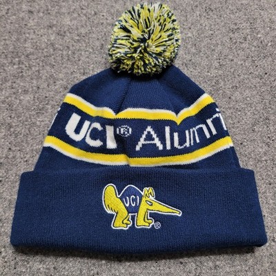 UC Irvine Anteaters Pom Beanie Men Winter Hat Knit Stocking Cap Cuffed UCI Adult