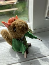 Vintage 1980 Fisher Price Woodsey Squirrel Rare Children s Squeaker Toy