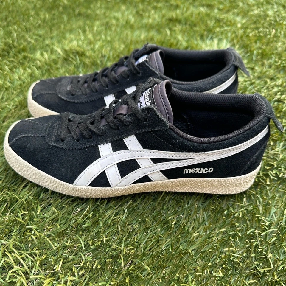 Onitsuka Tiger Мексики делегации кроссовки ретро низкий верхний замшевые туфли унисекс размер 4 - Изображение 2 из 4