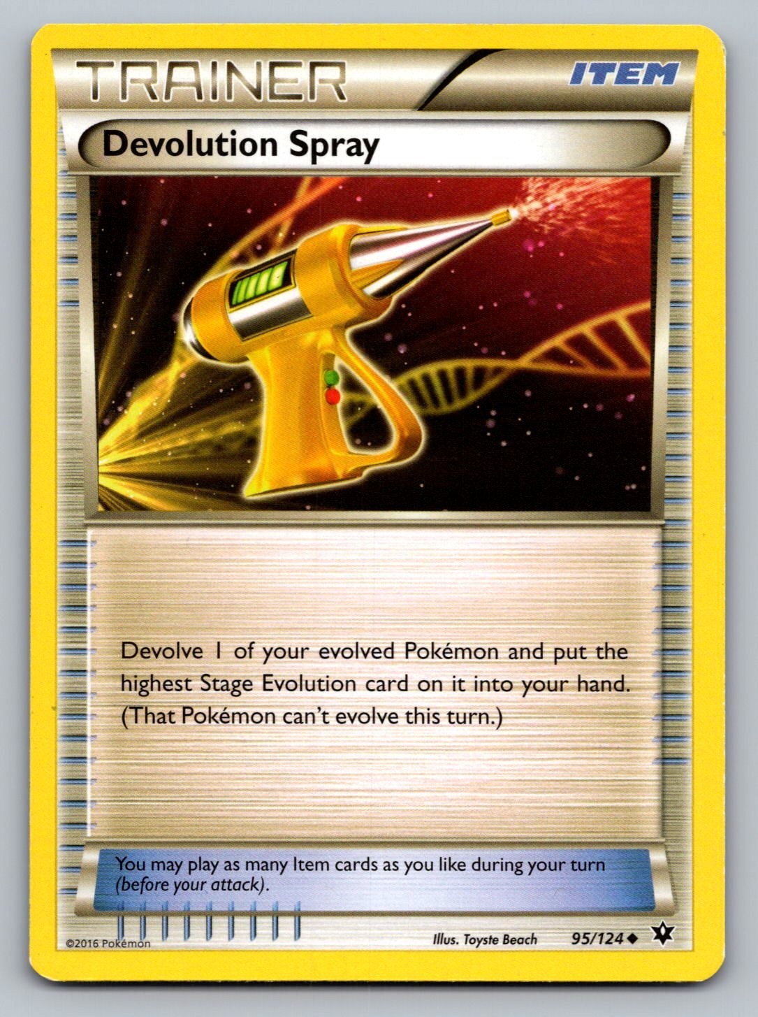 Pokemon TCG Fates Collide Devolution Spray #95